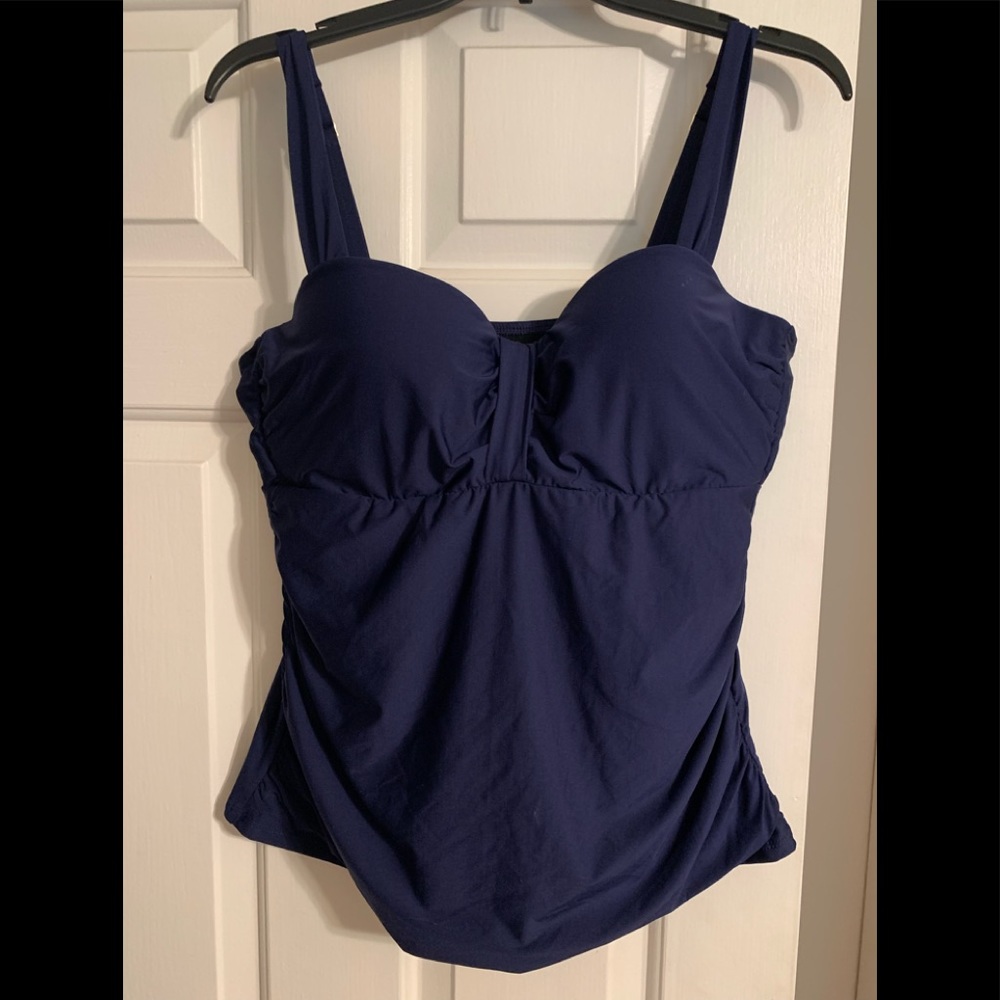 Alex Marie Deep Navy Tankini Top 14